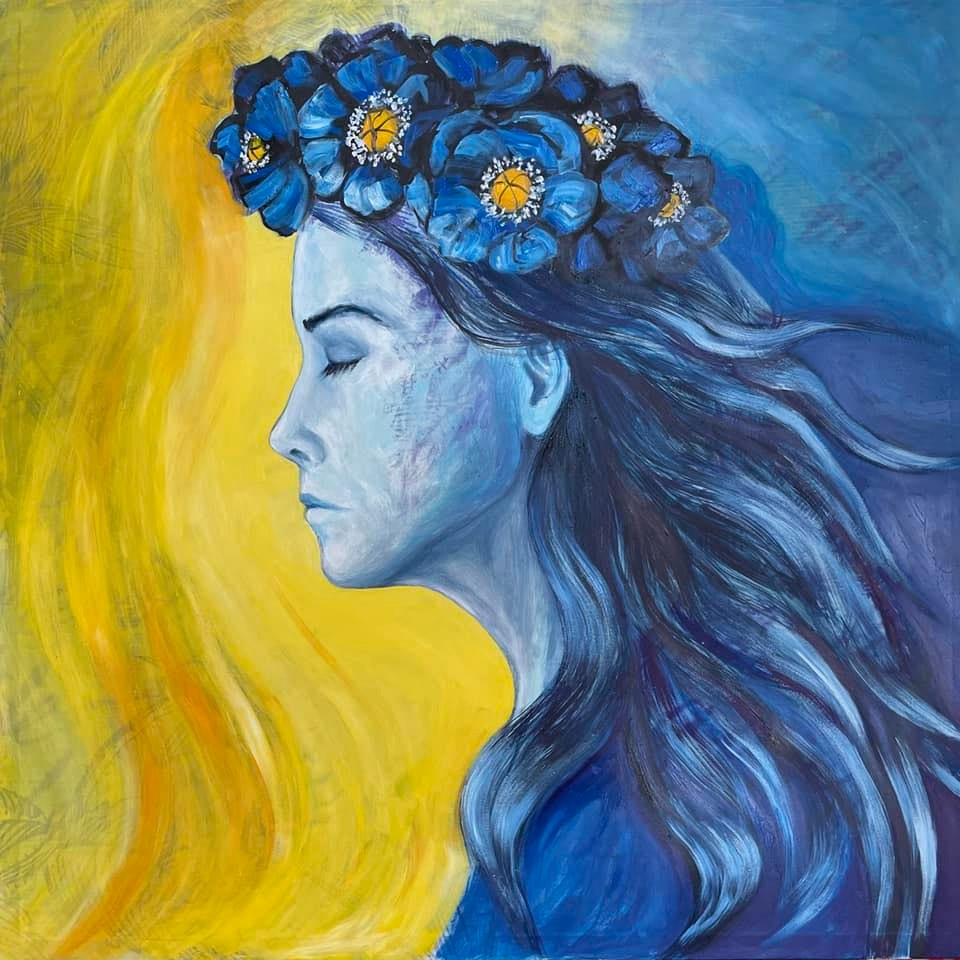 The Honorary Consulate is inviting you to the art exhibition "Blue and Yellow" in East Hartford