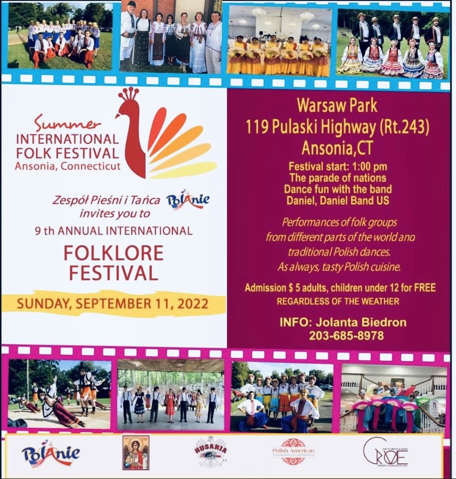 9th Annual International Folk Festival in Ansonia, Connecticut