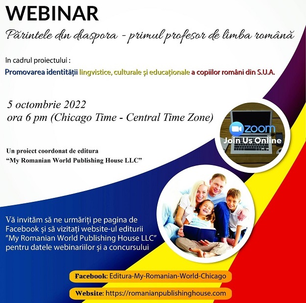 "The Diaspora parent: The first Romanian Language teacher" webinar