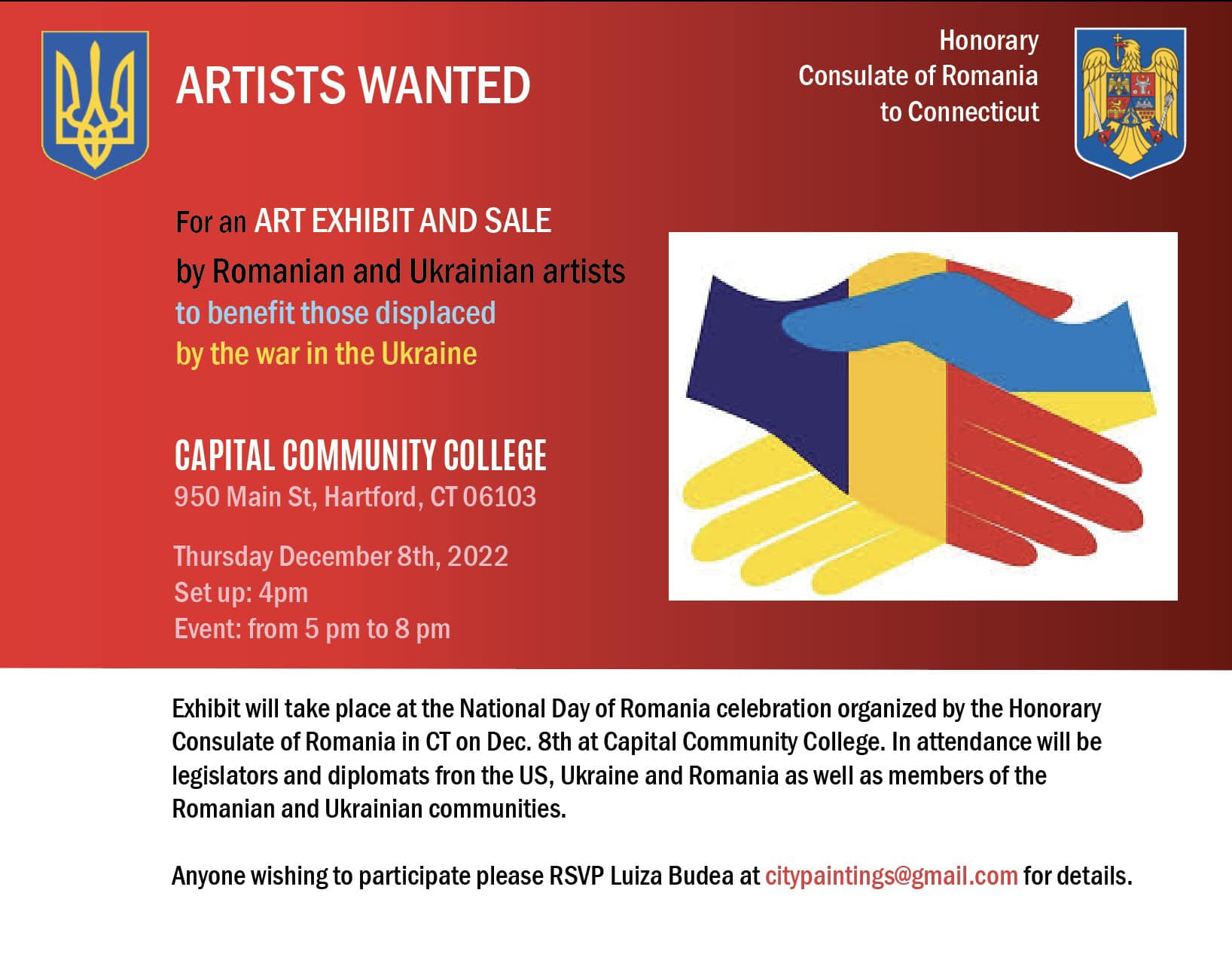 ARTISTS WANTED!