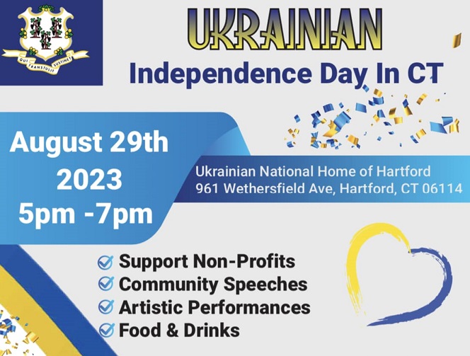 Celebrate Ukrainian Independence Day in CT