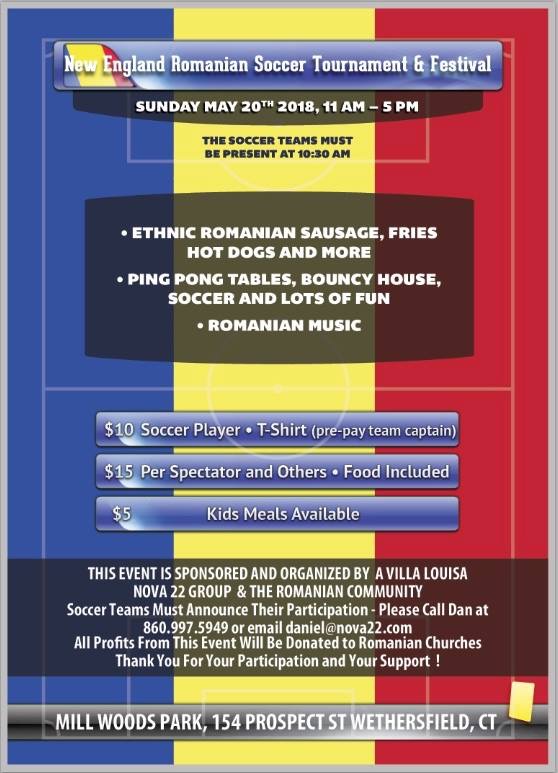 New England Romanian Soccer Tournament and Festival