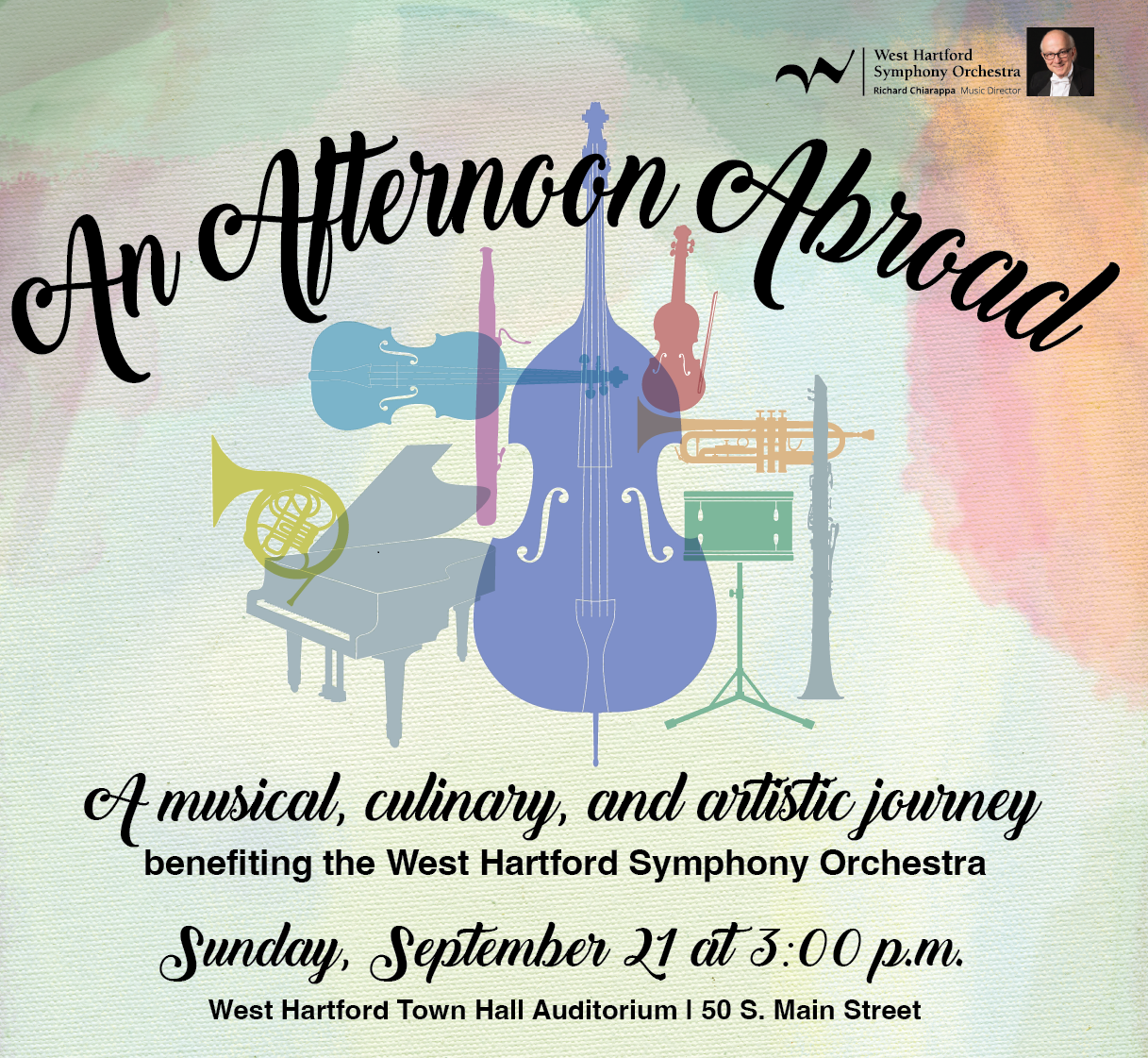 An Afternoon Abroad – Sunday, September 21 at 3 p.m.