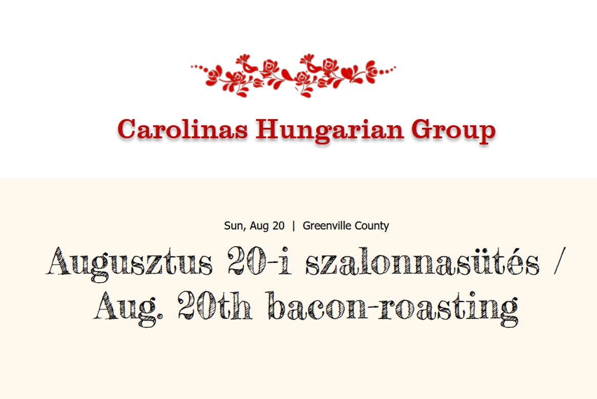 Augusztus 20-i kolbászsütés / Aug. 20th sausage-roasting