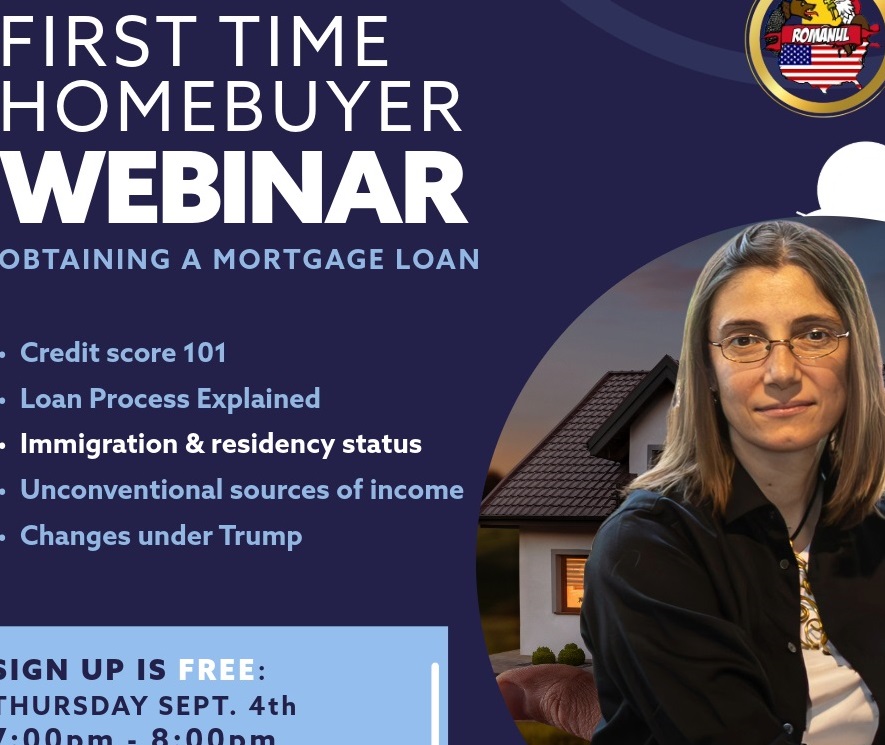 Join the Webinar: Mortgage Loans Explained – with Luiza Budea, MLO
