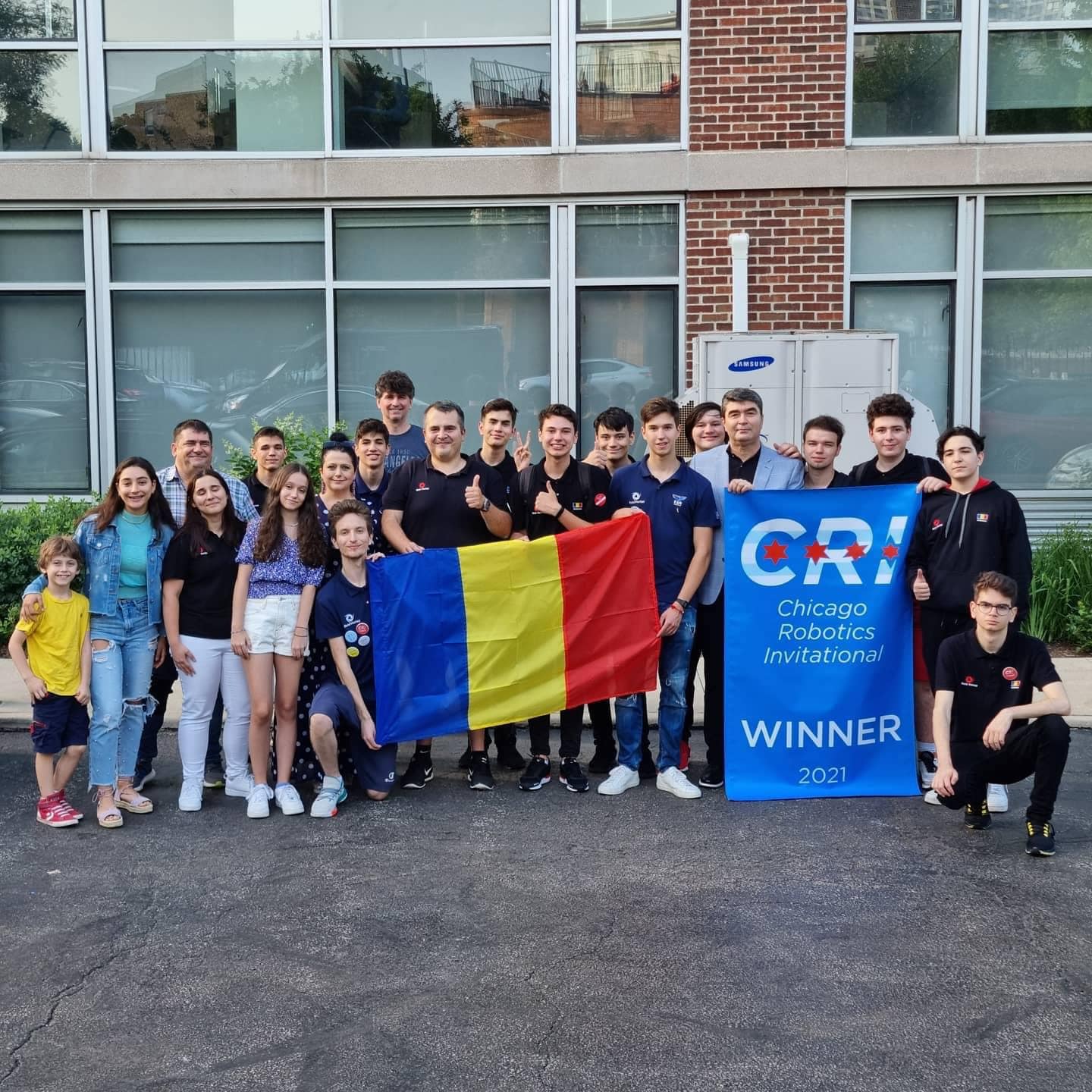 Romanian Robotics Team wins 1st place at the International Robotics Championship in Chicago