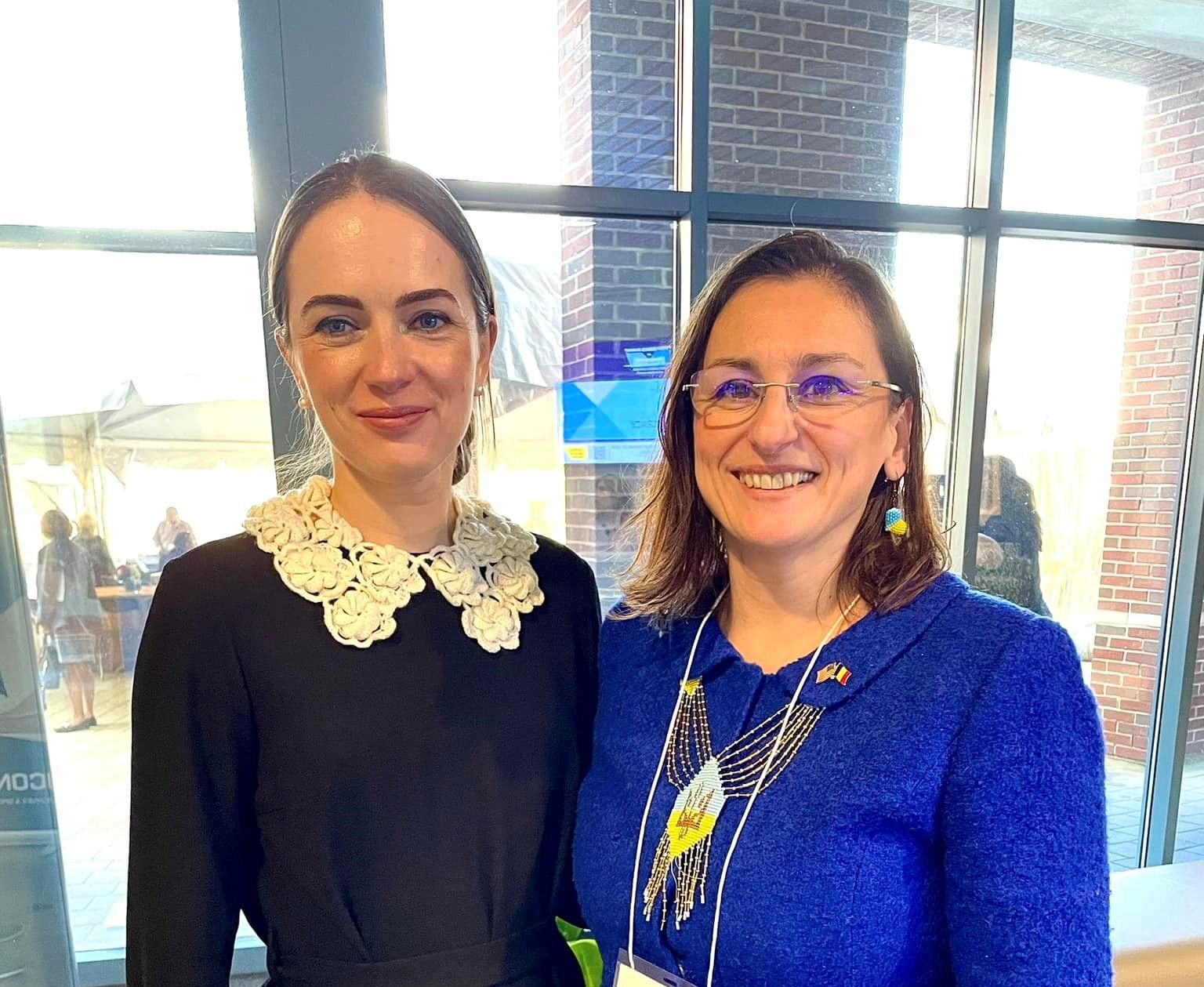 Honorary Consul Dana Bucin attended the inaugural summit on Human Rights and the Global Assault on Democracy at UCONN