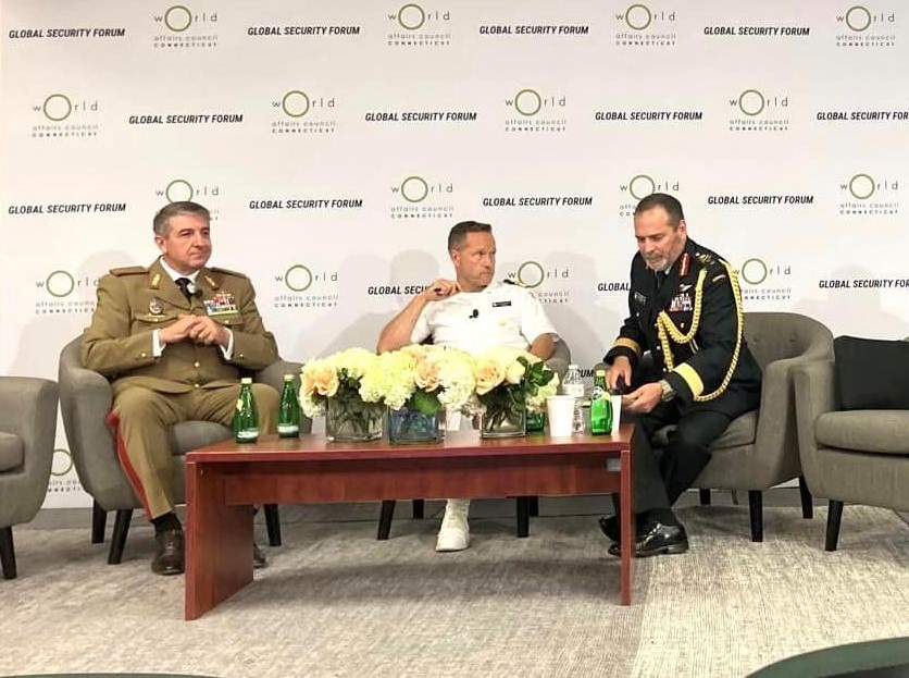 Celebrating “NATO at 75” at the World Affairs Council of Connecticut’s Global Security Forum