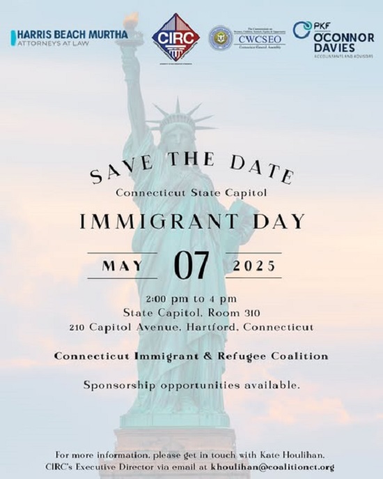 25th Annual Immigrant Day at the Connecticut State Capitol