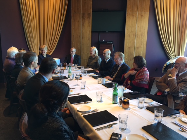 January 2018 luncheon with NCCC Charlotte Chapter & Consular Corps College