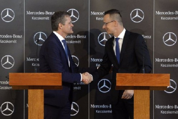 Mercedes Announces $1.1 Billion Investment in Hungary, Construction of New Car Manufacturing Plant