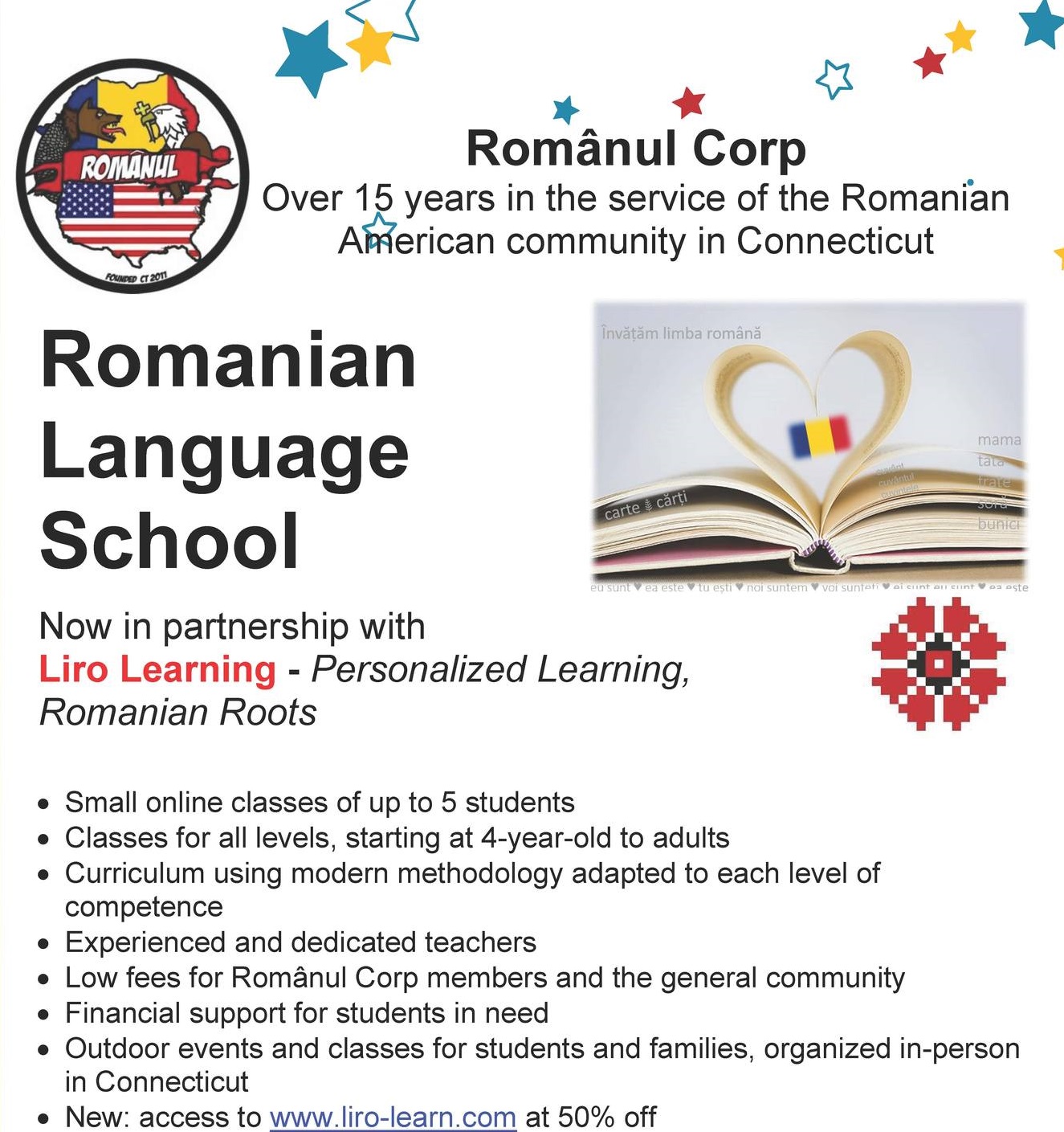 Romanian Language School  - Fall 2025 Registration Open