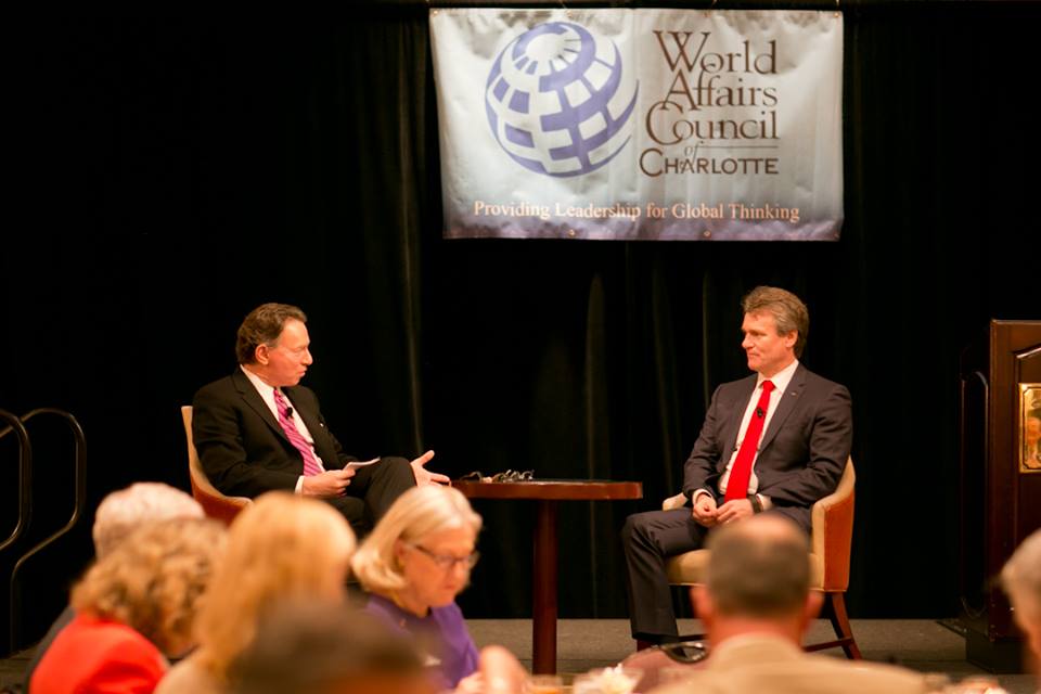 World Affairs Council of Charlotte with Bank of America